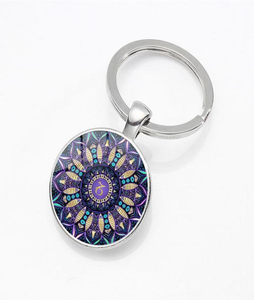 

zodiac sign keychain 12 constellation pendant keyring key scorpio leo aries constellation birthday gift for women and mens2325492, Slivery;golden