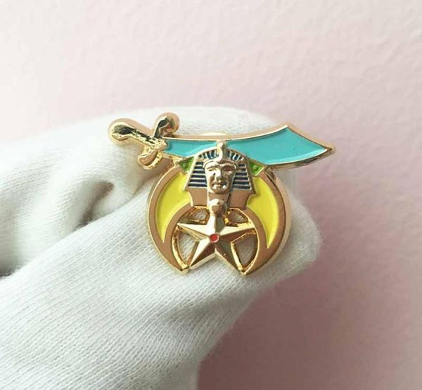 

50pcs colorful paint ma pin badges and brooches 3d metal craft for the lodge masons masonry shriner lapel pin10621794518550, Gray