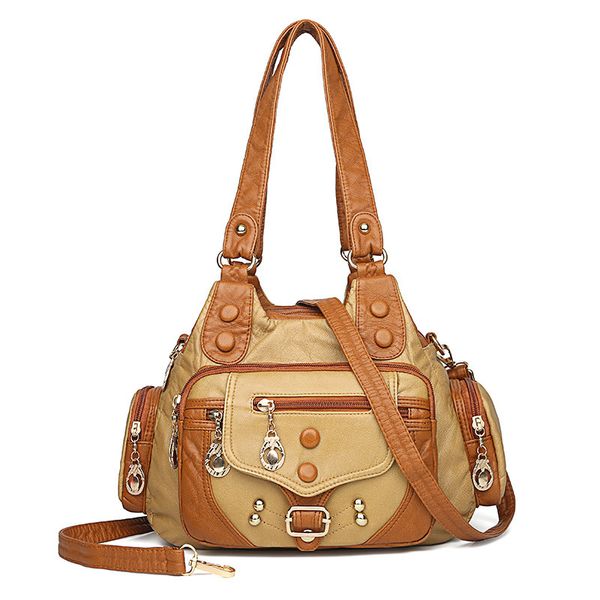 

evening bags luxury shoulder storage bag of women makeup pu soft crossbody handbags water proof simple travel portable organizer 230711