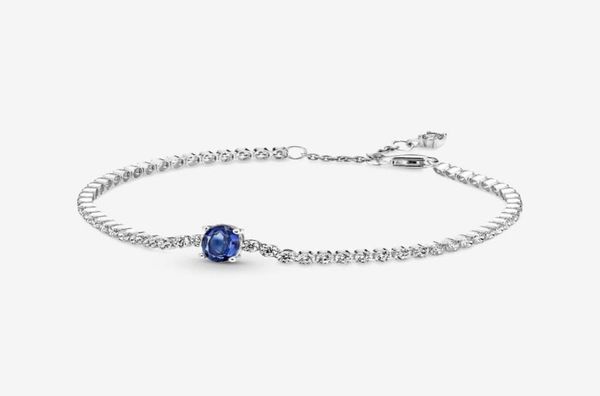 

100 925 sterling silver link sparkling pave tennis bracelet fashion women wedding engagement jewelry accessories4682430, Black