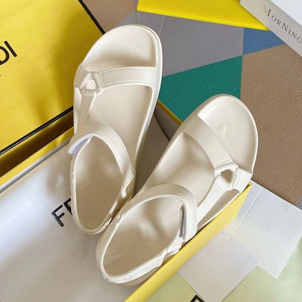 

slippers 2023ss new feel series eva sandals beach shoes woman man designer sandals casual loafers shoes, Black