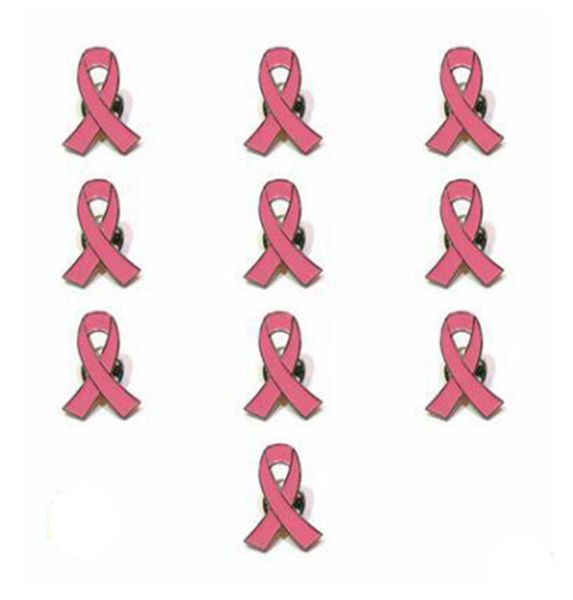 

pink ribbon badge brooch breast cancer awareness pink ribbon lap brooch9674945, Gray