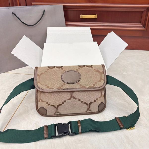 

2023 designer waist bags crossbody bum bag woman mens belt bag fashion cross body phone purse print letters 2 style 5a