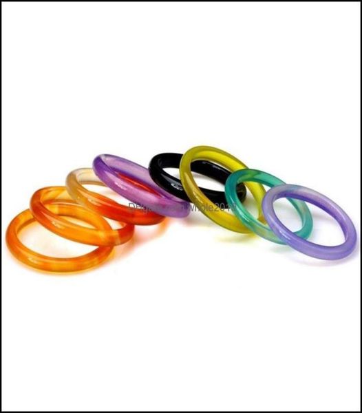 

band rings jewelry 100pcs whole mixed ring colorf 29mm drop delivery 2021 dhsql1456405, Silver