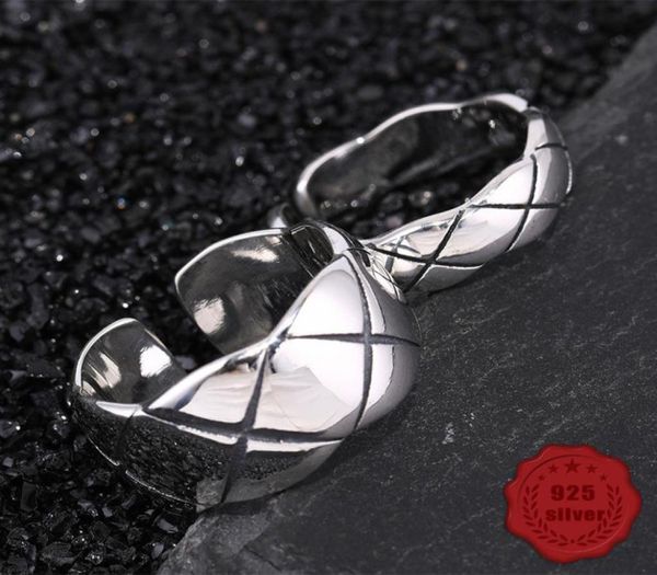 

925 sterling silver open ring personality student fashion temperament simple wild fresh couple shape gift 2019 new1116510