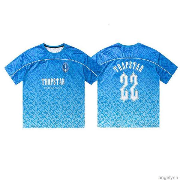 

football mens t-shirts trapstar jerseys summer casual t shirt womens streetwear short sleeve quick drying cool t-shirt d3lm, White;black