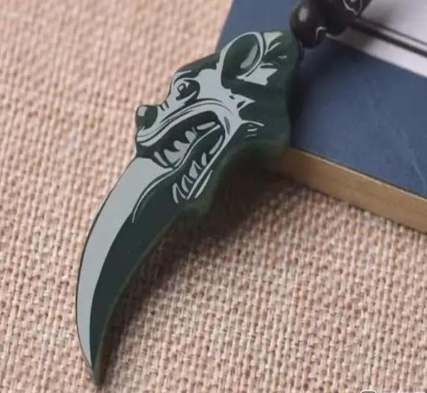 

delivery of jade lugu pendant in an xinjiang china c20125532433, Silver