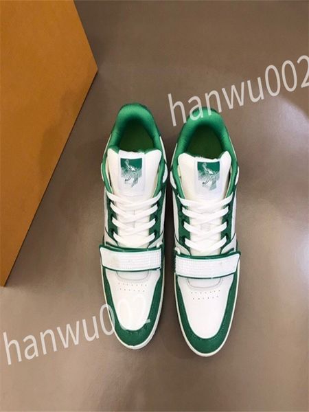 

luxurys designer sneakers calfskin casual shoes reflective vintage leather trainers all-match stylist sneaker leisure shoe lace-up wd230603, Black