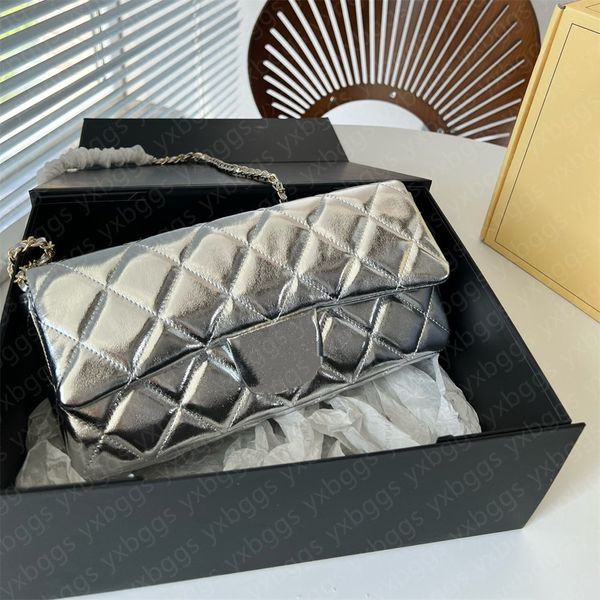 

multiple colors luxury shoulder cf chain bag women flap crossbody bag clutch purse handbag double letters fashion card holder phone purses