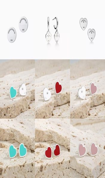 

t designer open heart stud earrings charm love earrings 925 sterlling silver 18k gold plated jewelry fashion classic luxury brand 9589288, Golden