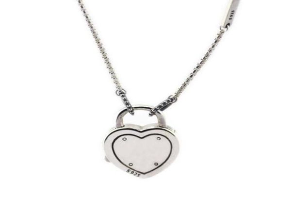 

woman necklace lock your promise necklace 925 sterling silver jewelry necklace pendant for woman european jewelry making96740444437393