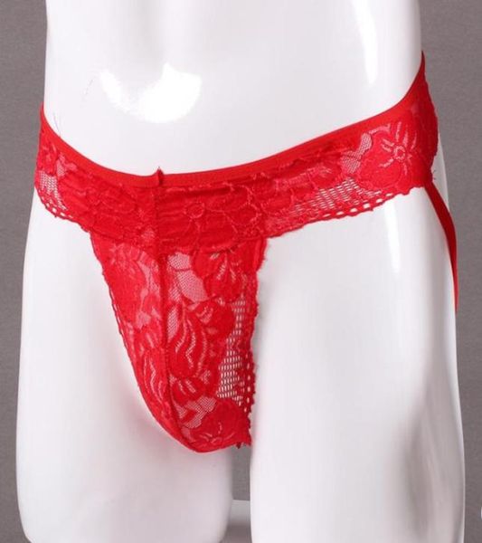 

men039s underwear thong tback gstring briefs breathable lingerie panties men039s lace panties1669042, Black;white