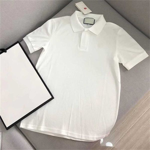 

2020 couple women mens polo shirt fashion brand classic polos men embroidery short sleeve perfect detail anti-pilling summer tees blxr, White;black