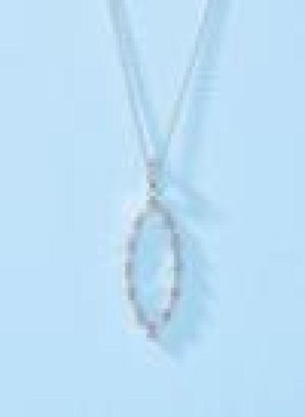 

lk original design eye series 925 sterling silver clavicle chain summer wild light necklace rose gold9074222