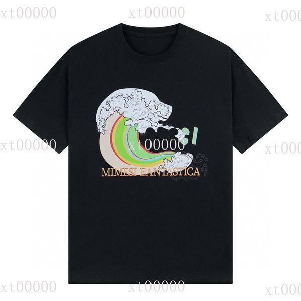 

22ss designer letter printed t shirts tee fashion sweatshirt high street short sleeve summer casual t-shirt breathable men women crew neck t, Black;brown