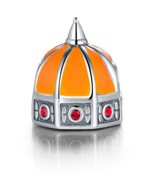 

dome of florence cathedral charm bead for bracelet jewelry diy fine jewelry for women men q05315985791, Black