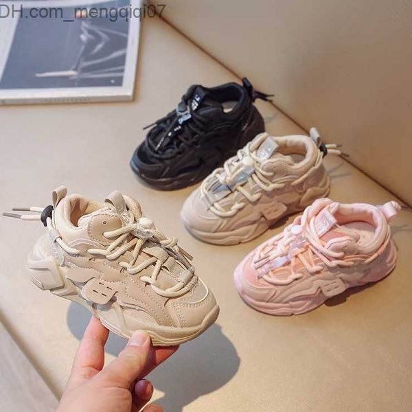 

sneakers 2023 children's shoes children's casual sports shoes mesh breathable anti slip flat shoes children's boys and girls&, Black;red