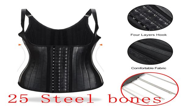 

waist trainer latex shapewear tummy shaper slimming belt shapewear women latex waist trainer tummy control waist cincher shaper cx6404499, Black;white