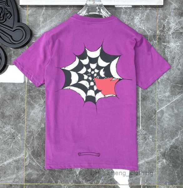 

chromese 2023 fashion men's t shirt brand tees designer women sanskrit letter t-shirt sweatshirt horseshoe flower 4 zy4x, White;black