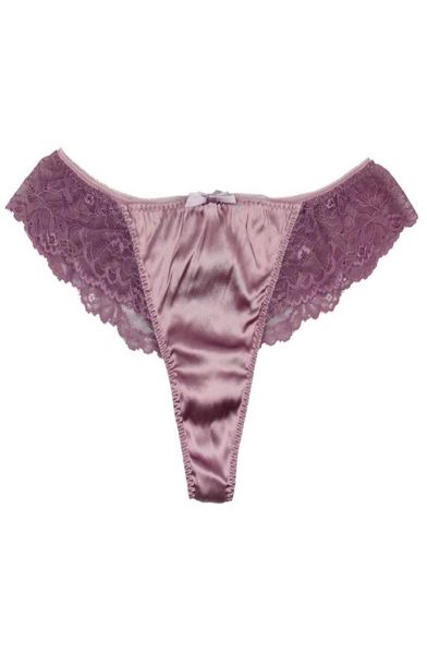 

4 pair 93 silk 7 spandex women039s lace thong panties size us s  l xl8883347, Black;white