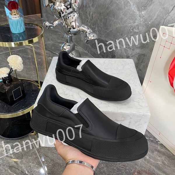 

2023 new casual shoes designer leather lace up men fashion platform sneakers white black mens womens size 35-46 xsd230417