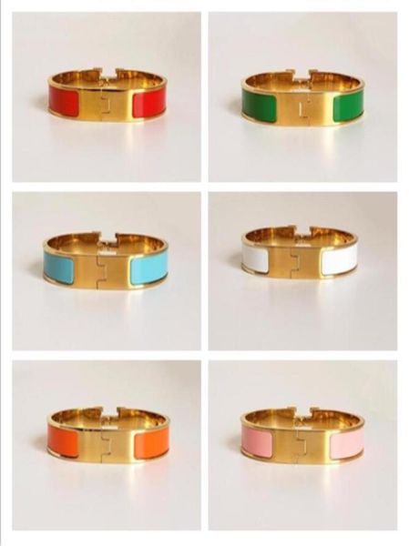 

designer design bangle stainless steel gold buckle bracelet fashion jewelry men and women bracelets6033625, Black