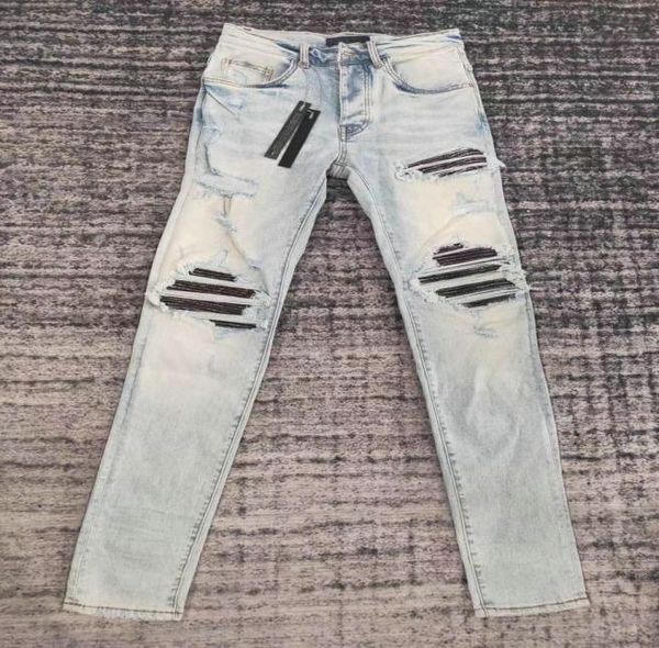 

imen039s distressed ripped skinny jeans fashion mens jeans slim motorcycle moto biker causal mens denim pants hip hop men jeans8965567, Blue