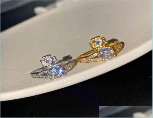 

band rings vw designer ring tide iamond open fashion punk hiphop jewelry 925 sier accessories female valentines dhki83067302, Silver