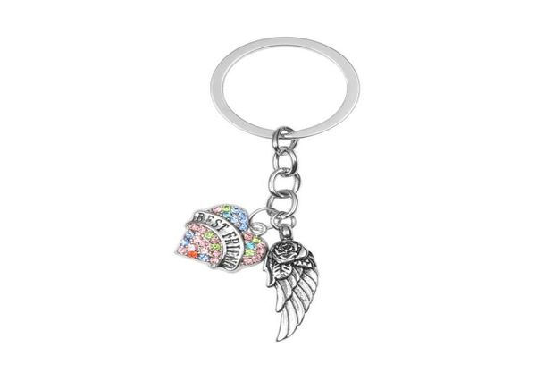 

angel wingdolphinteardrop square starfish urn keychain friend in heart ashes memorial keepsakes cremation jewelry with gif3076746, Silver