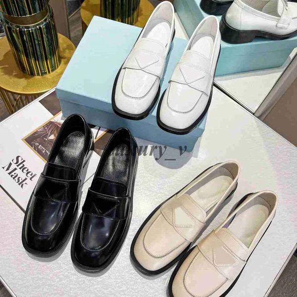 

designer casual shoes chocolate glossed-leather loafers men dress shoes brushed leather shoes monolith increase platform sneakers, Black