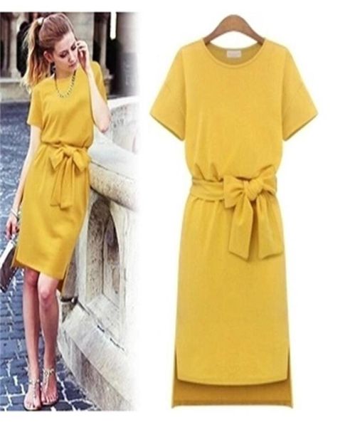 

2015 new fashion european style big size vestidos casual summer dress temperament bow lace dress partysexywork dress9042606, White;black