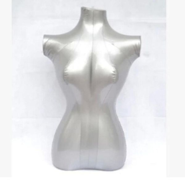 

fashion inflation female mannequins jewelry packaging stand pvc inflatable models body clothes model womann upper bodyxiaite4119579, Khaki