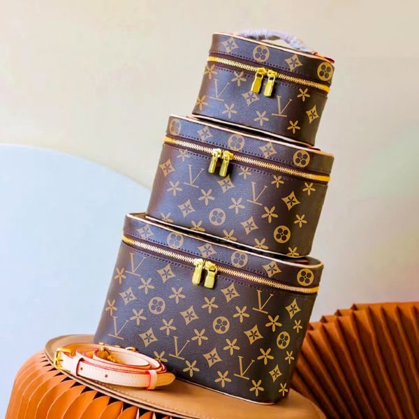 

women nice bb vanity m41178 cool make up bag men genuine leather toiletry totes travel shoulder bags luxurys designer classic handbag cross