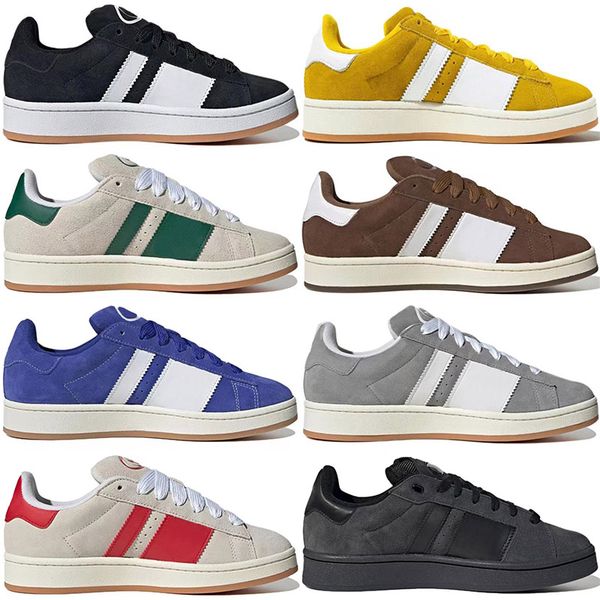 

2023 mens womens running shoes campus 00s skate shoes casual shoes anti slip running shoes designer retro white black red pink grey men wome