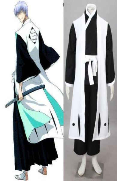 

bleach ichimaru gin kimono cosplay halloween costumes01236869009, Black
