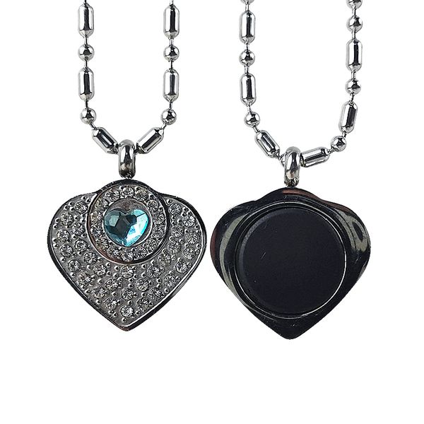 

camaz fashion jewelry quantum energy pendant lovers heart sea stainless steel pendant for necklace