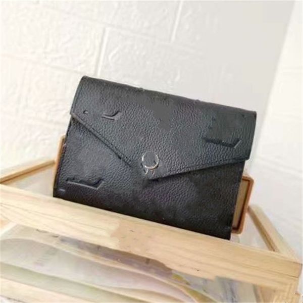 

fashion mens wallet 2023 luis luxury design mini womens business card holder single zipper long square card casual bags vuttonity a2-05, Red;black