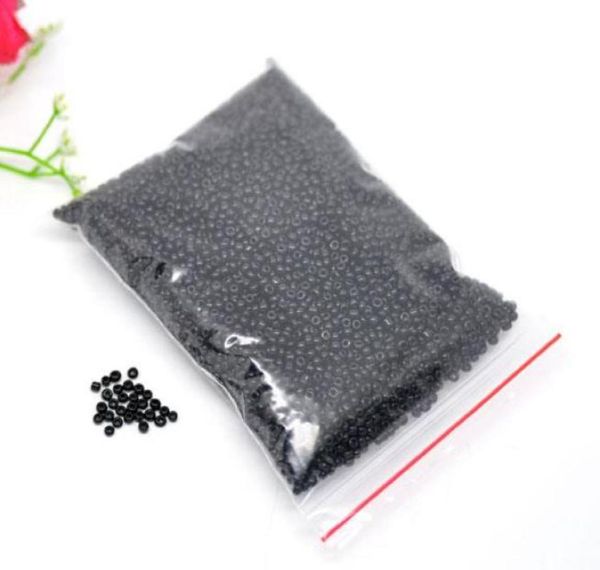 

100g black glass seed beads 100 jewelry making b087100122352746