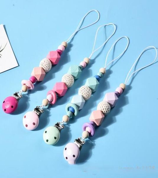 

baby pacifier holders newborn pacifier clips prevent falling infant cartoon gutta percha clips for baby feeding7587298