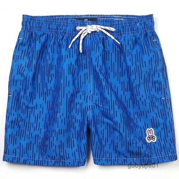 

mens fashion beach pants skull rabbit psycho bunny surf shorts quick dry european and american style mhhb, White;black