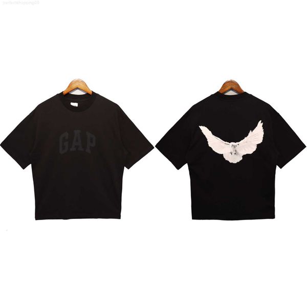 

men's t-shirts 23ss gap designer kanyes t shirt casual man womens short sleeves men hip hop clothes us size s-xxl, White;black