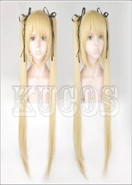 

dead or alive marie rose blond styled cosplay wig0123451255924, Black