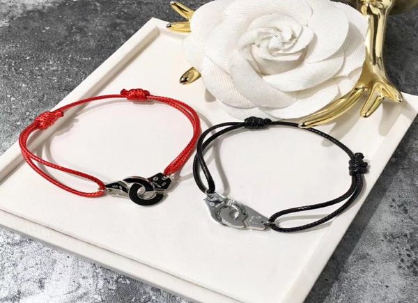 

women and man size bracelet handmade rope titanium stainless steel manacle for dinhvan wish meaning jewe6700544, Golden;silver