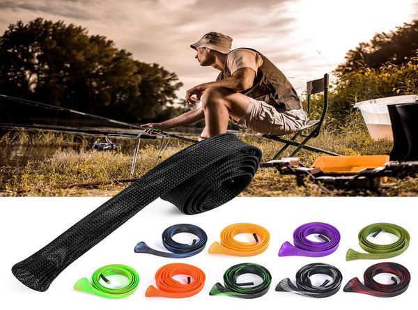 

10 pack 170cm fishing rod cover rod sleeve sock pole glove protector tools8327275