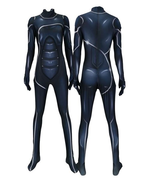 

black cat suit the heist version costume black cat jumpsuits festival bodysuit halloween costumes for men adultkids2152210, Black;red