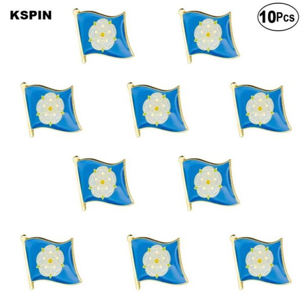 

yorkshire lapel pin flag badge brooch pins badges 10pcs a lot3998459, Gray