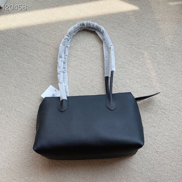 

therow terrasse cowhide large capacity single shoulder underarm therow tote bag