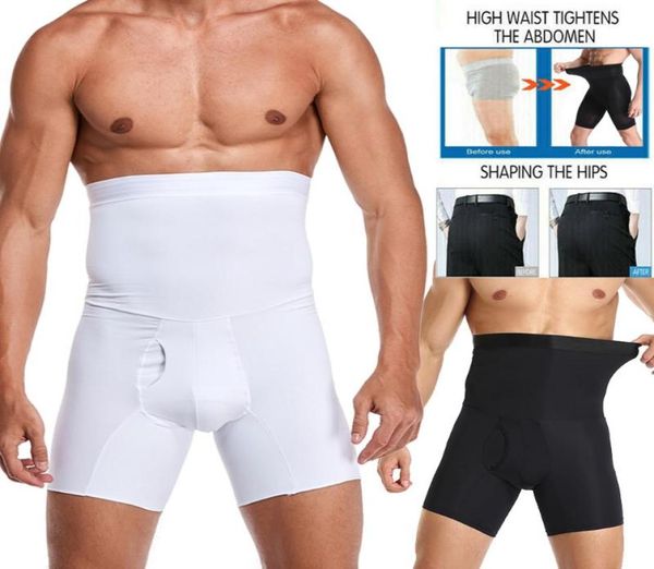 

men body shaper waist trainer high waist slimming control panties modeling shapewear compression underwear abdomen belly shaper3546442, Black;brown