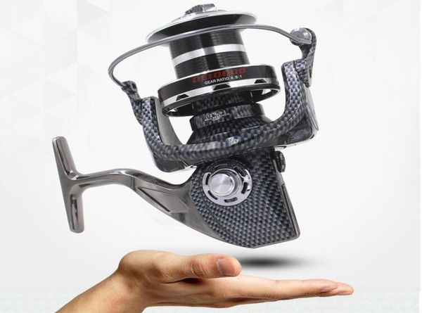 

400010000 121bb heavy fishing reels big spinning reels lr hand exchange 521 reels gapless bearing all metal reel high qua9373095