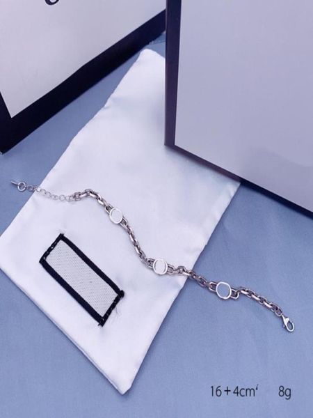 

selling sterling silver bracelet retro interlocking fine bracelets bracelets fashion trend chian bracelet supply9134461, Black